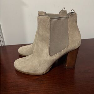 Michael Kors Grey Suede Booties